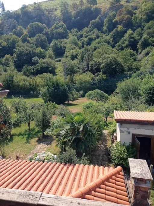 Amplia Y Comoda Casa De Piedra Con Porche Y Jardin San Roque de Ríomiera Exteriér fotografie